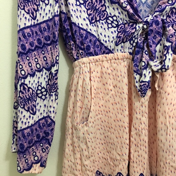 Some Days Lovin’ Pink and Purple Romper Playsuit - Picture 6 of 8